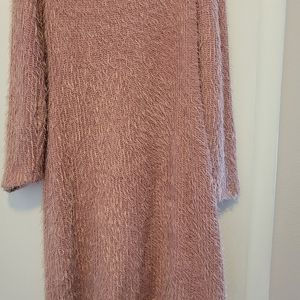 Pink Sweater Dress